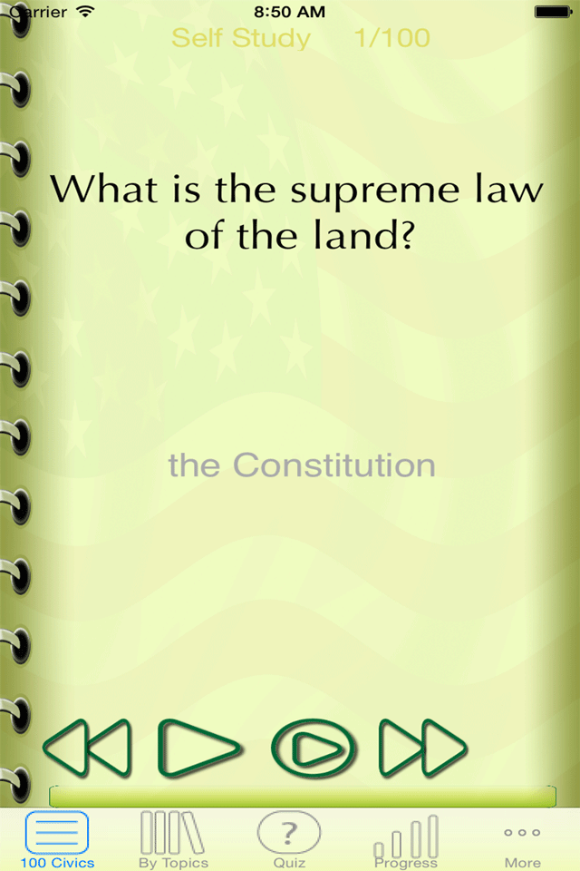 US Citizenship Prep study